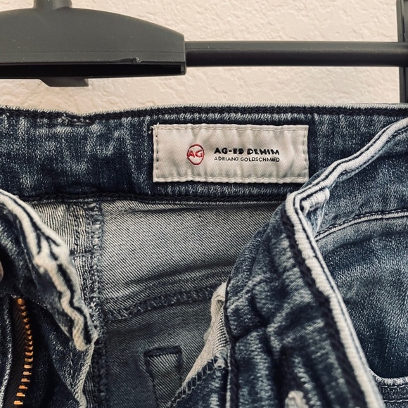 AG DENIM The Mari High-Rise Slim Straight Stretch Jeans - Picture 3 of 8